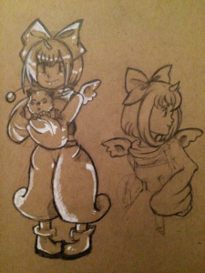 Eiko and Mog (Final Fantasy 9)